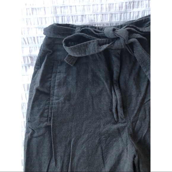 Wilfred High Waisted 3/4 Length Pants w Waist Tie - Picture 3 of 14